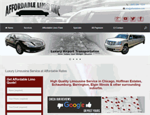 Tablet Screenshot of affordalimo.com